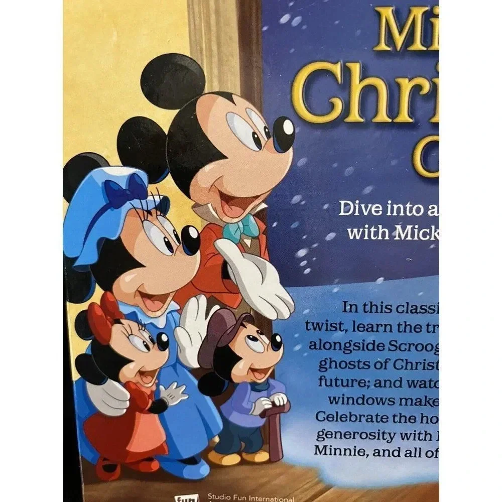 Disney Mickey's Christmas Carol by Megan Roth (2018, Hardcover)